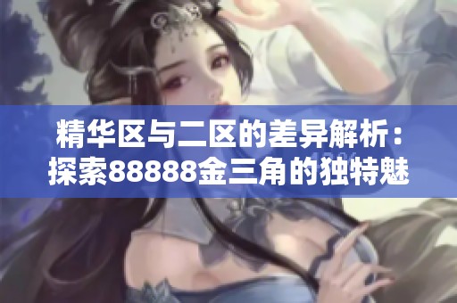 精华区与二区的差异解析：探索88888金三角的独特魅力