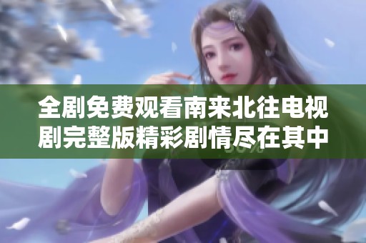 全剧免费观看南来北往电视剧完整版精彩剧情尽在其中