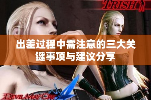 出差过程中需注意的三大关键事项与建议分享
