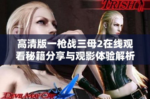 高清版一枪战三母2在线观看秘籍分享与观影体验解析