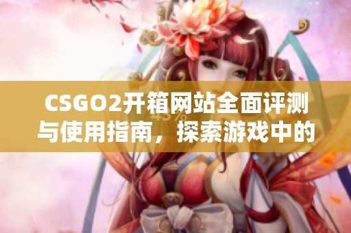 CSGO2开箱网站全面评测与使用指南，探索游戏中的无限可能