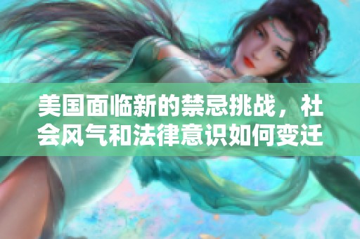 美国面临新的禁忌挑战，社会风气和法律意识如何变迁