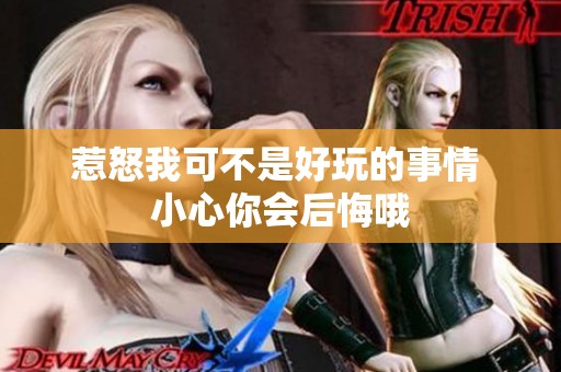 惹怒我可不是好玩的事情 小心你会后悔哦