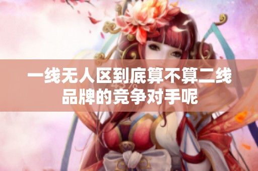 一线无人区到底算不算二线品牌的竞争对手呢