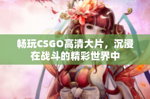 畅玩CSGO高清大片，沉浸在战斗的精彩世界中