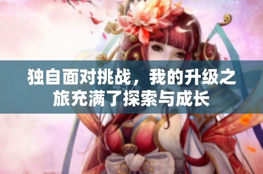 独自面对挑战，我的升级之旅充满了探索与成长