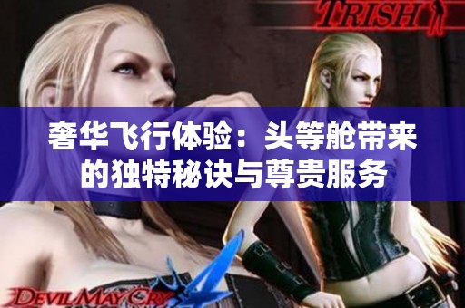 奢华飞行体验：头等舱带来的独特秘诀与尊贵服务