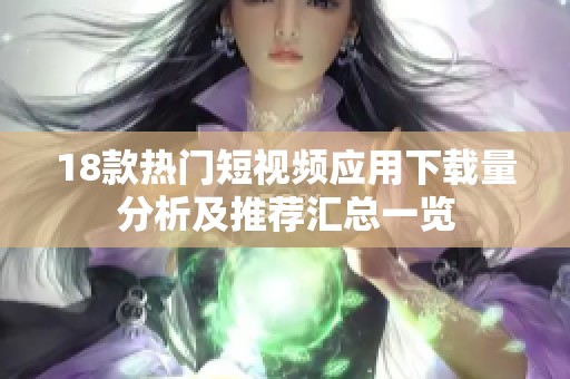18款热门短视频应用下载量分析及推荐汇总一览
