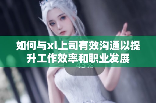 如何与xl上司有效沟通以提升工作效率和职业发展