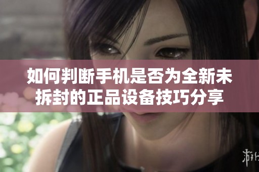如何判断手机是否为全新未拆封的正品设备技巧分享