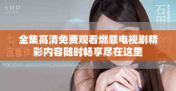 全集高清免费观看燃罪电视剧精彩内容随时畅享尽在这里
