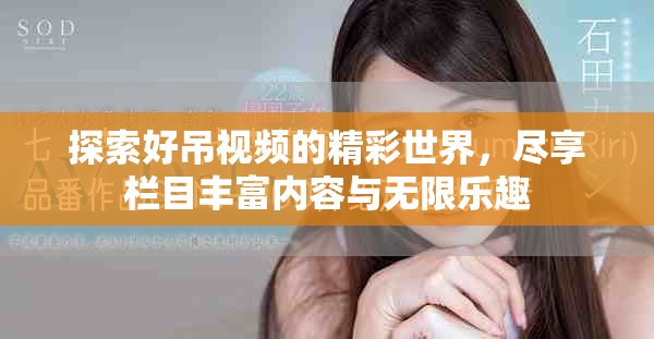 探索好吊视频的精彩世界，尽享栏目丰富内容与无限乐趣