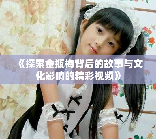 《探索金瓶梅背后的故事与文化影响的精彩视频》