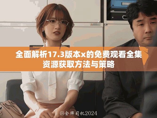 全面解析17.3版本x的免费观看全集资源获取方法与策略