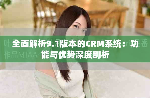 全面解析9.1版本的CRM系统：功能与优势深度剖析