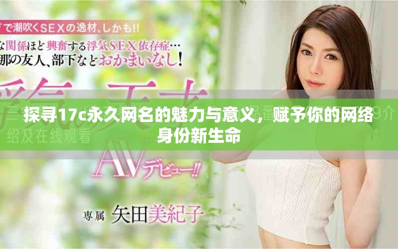 探寻17c永久网名的魅力与意义，赋予你的网络身份新生命