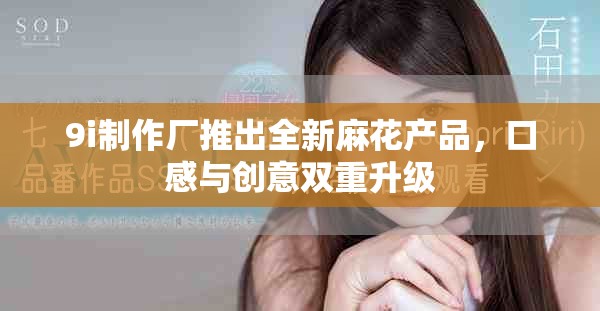 9i制作厂推出全新麻花产品，口感与创意双重升级