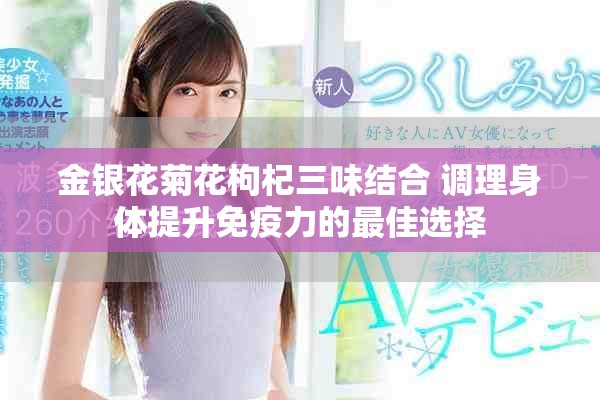 金银花菊花枸杞三味结合 调理身体提升免疫力的最佳选择