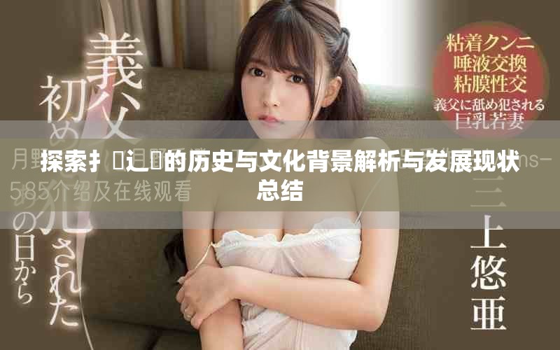 探索扌喿辶畐的历史与文化背景解析与发展现状总结