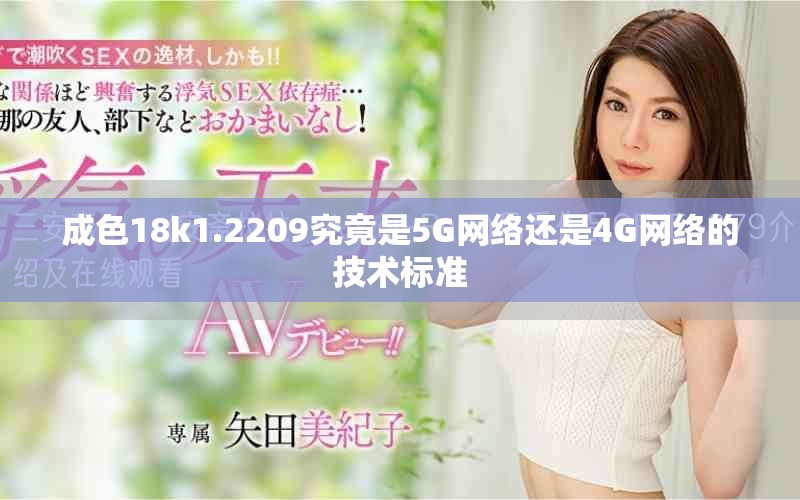 成色18k1.2209究竟是5G网络还是4G网络的技术标准