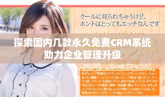 探索国内几款永久免费CRM系统助力企业管理升级