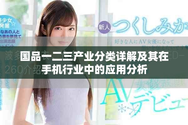 国品一二三产业分类详解及其在手机行业中的应用分析