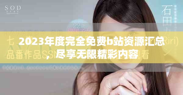2023年度完全免费b站资源汇总，尽享无限精彩内容