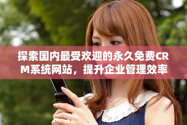 探索国内最受欢迎的永久免费CRM系统网站，提升企业管理效率