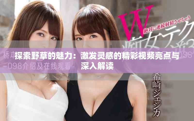 探索野草的魅力：激发灵感的精彩视频亮点与深入解读