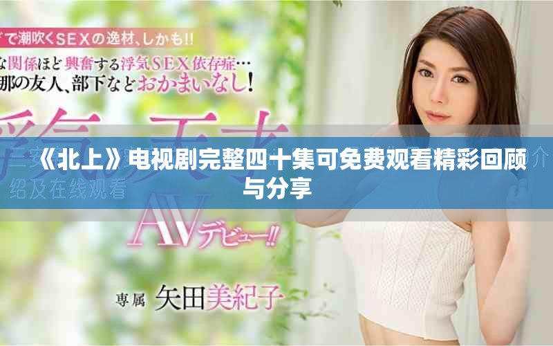《北上》电视剧完整四十集可免费观看精彩回顾与分享