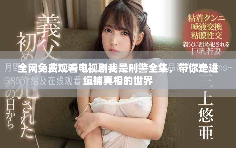 全网免费观看电视剧我是刑警全集，带你走进缉捕真相的世界