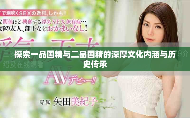 探索一品国精与二品国精的深厚文化内涵与历史传承
