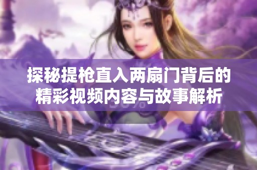 探秘提枪直入两扇门背后的精彩视频内容与故事解析