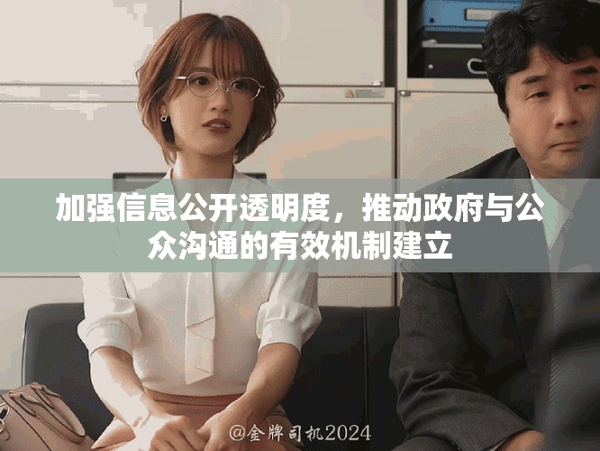 加强信息公开透明度，推动政府与公众沟通的有效机制建立