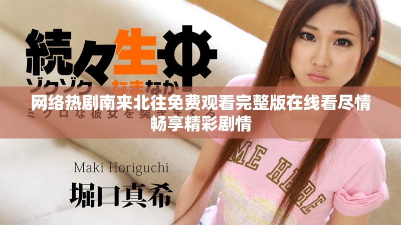 网络热剧南来北往免费观看完整版在线看尽情畅享精彩剧情