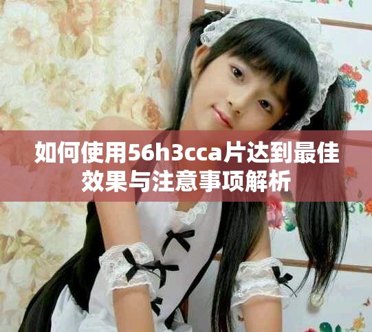 如何使用56h3cca片达到最佳效果与注意事项解析