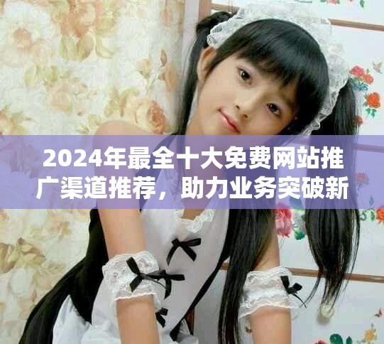2024年最全十大免费网站推广渠道推荐，助力业务突破新高度