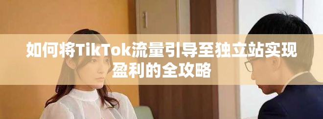 如何将TikTok流量引导至独立站实现盈利的全攻略