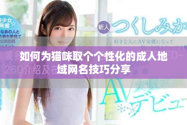 如何为猫咪取个个性化的成人地域网名技巧分享