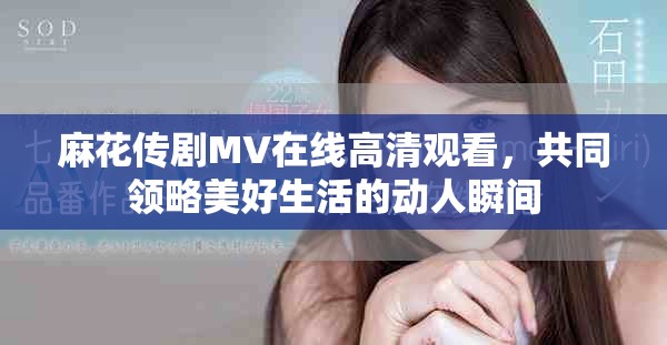 麻花传剧MV在线高清观看，共同领略美好生活的动人瞬间
