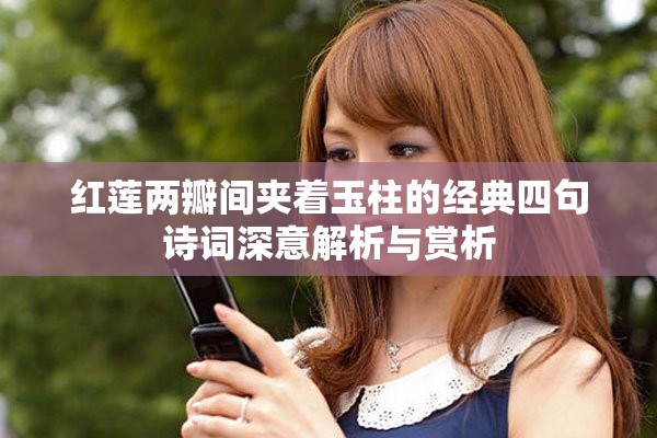 红莲两瓣间夹着玉柱的经典四句诗词深意解析与赏析