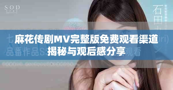 麻花传剧MV完整版免费观看渠道揭秘与观后感分享