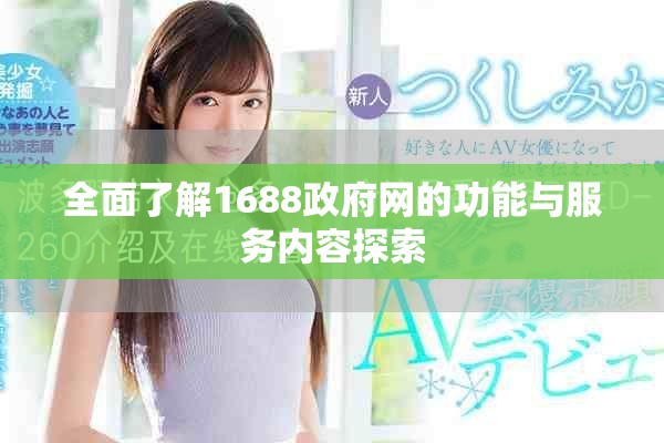 全面了解1688政府网的功能与服务内容探索