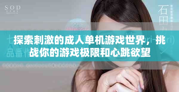 探索刺激的成人单机游戏世界，挑战你的游戏极限和心跳欲望