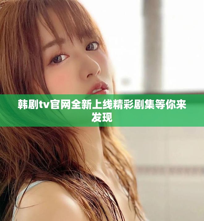 韩剧tv官网全新上线精彩剧集等你来发现