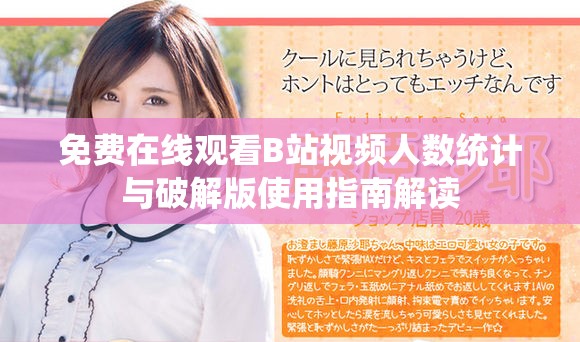 免费在线观看B站视频人数统计与破解版使用指南解读