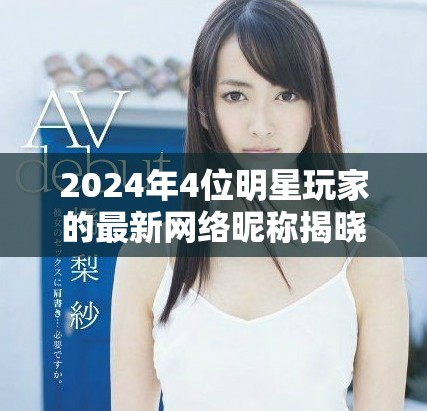 2024年4位明星玩家的最新网络昵称揭晓