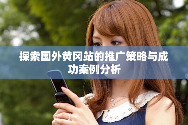 探索国外黄冈站的推广策略与成功案例分析
