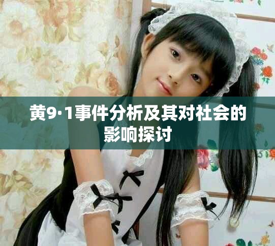 黄9·1事件分析及其对社会的影响探讨