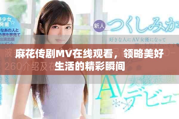 麻花传剧MV在线观看，领略美好生活的精彩瞬间